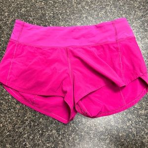 Lululemon Speed up Short 2.5 size 4